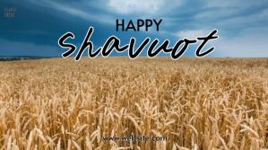 Happy shavuot YouTube-miniature template