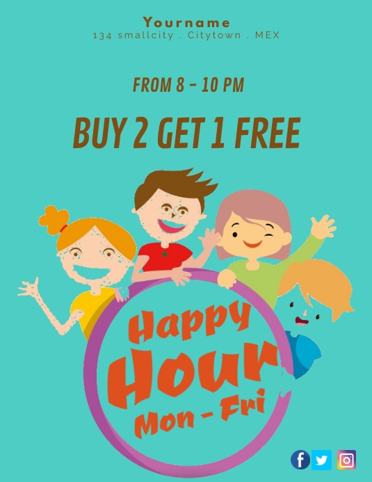 Happy Shoping Template | PosterMyWall