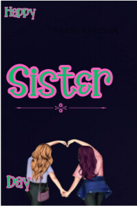 Happy sister day Banner 4' × 6' template