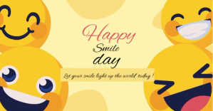 happy smile day Obraz udostępniany na Facebooku template