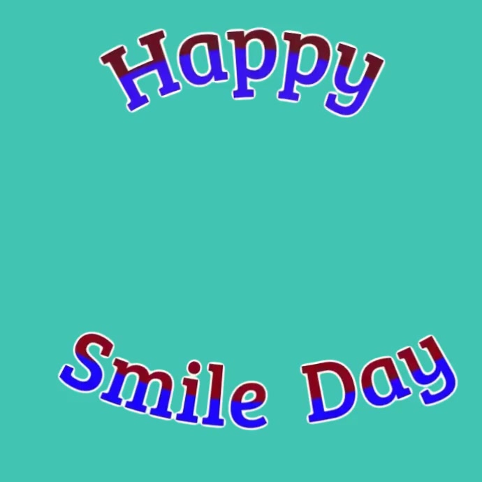 Happy Smile day Instagram post Template | PosterMyWall