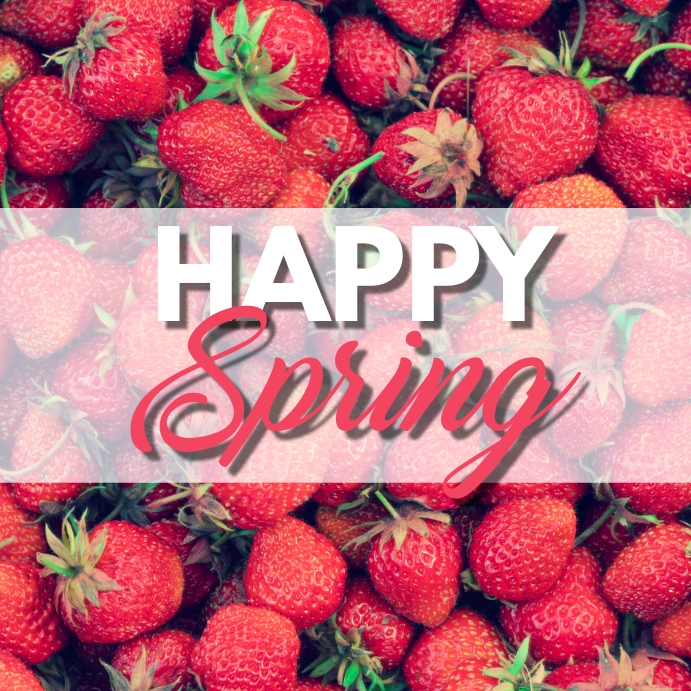 HAPPY SPRING 3 Template | PosterMyWall