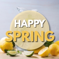 HAPPY SPRING Template | PosterMyWall