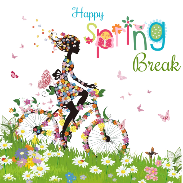 Happy spring break template | PosterMyWall