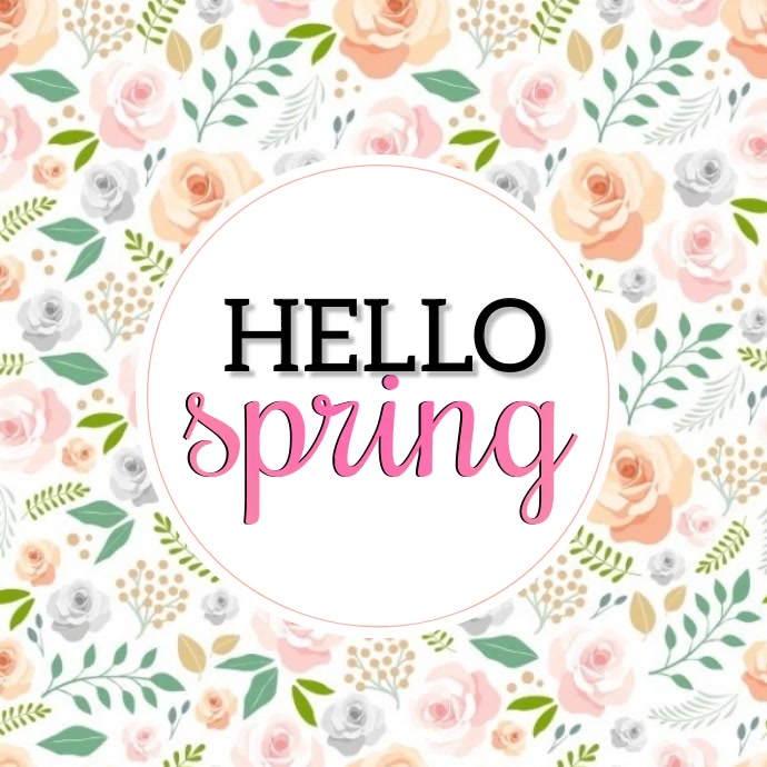 Copy of HAPPY SPRING DAY CARD AD TEMPLATE | PosterMyWall