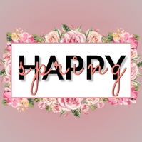 HAPPY SPRING DAY CARD AD TEMPLATE | PosterMyWall