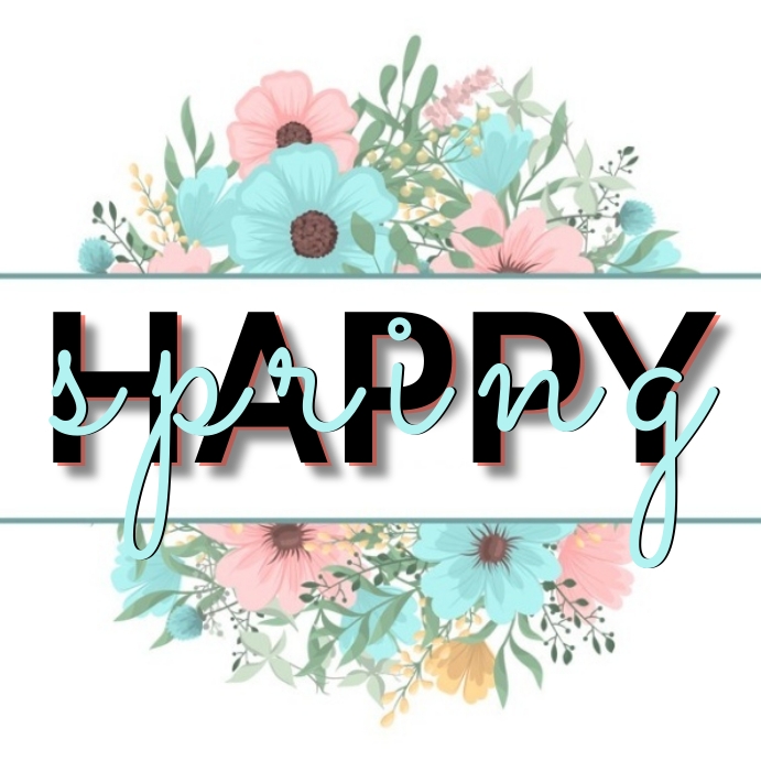 HAPPY SPRING DAY CARD AD TEMPLATE | PosterMyWall