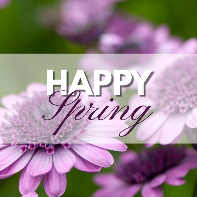 HAPPY SPRING Template | PosterMyWall
