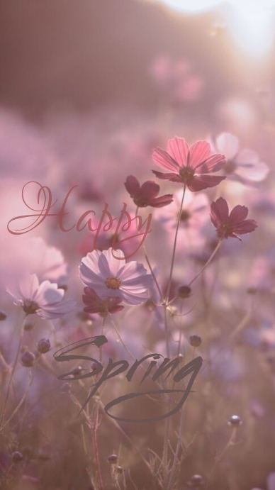 Copy of happy spring | PosterMyWall