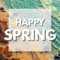 HAPPY SPRING 20 Template | PosterMyWall