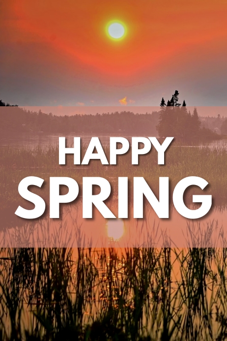 HPPY SPRING Template | PosterMyWall
