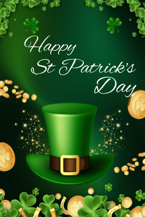 Happy St Patrcks Day Garden Flag PNG. Prntable Desgn PNG Happy St Patrcks Day Garden Flag PNG. Prntable Desgn PNG