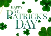 Happy St Patrick's Day ไปรษณียบัตร template