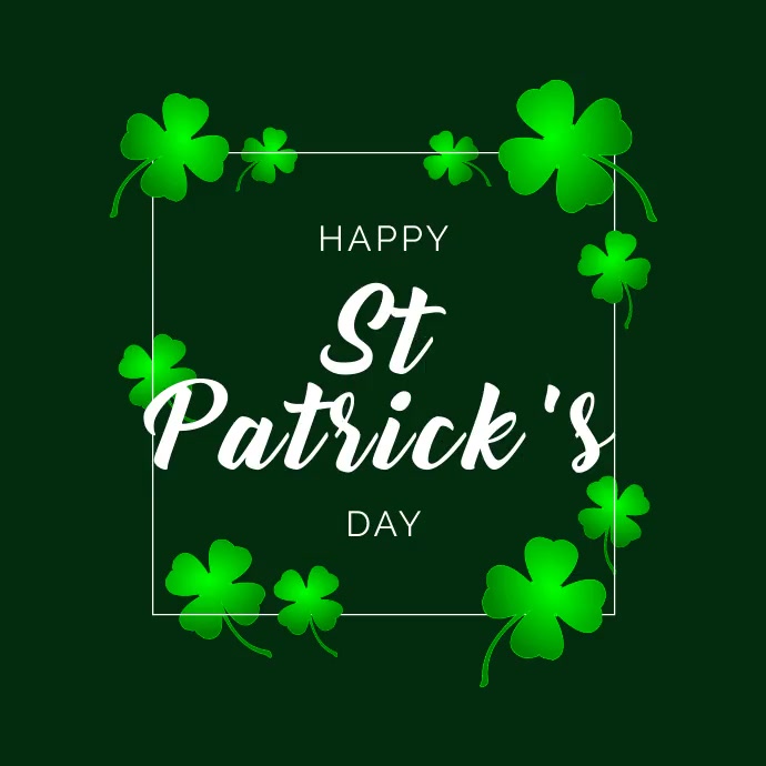 Copy of Happy st patrick's day animated video | PosterMyWall