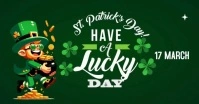 HAPPY ST. PATRICK'S DAY CARD AD TEMPLATE Facebook Shared Image