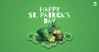 Happy St. Patrick's Day Image partagée Facebook template