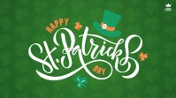 Happy St. Patrick's Day Сообщение Twitter template