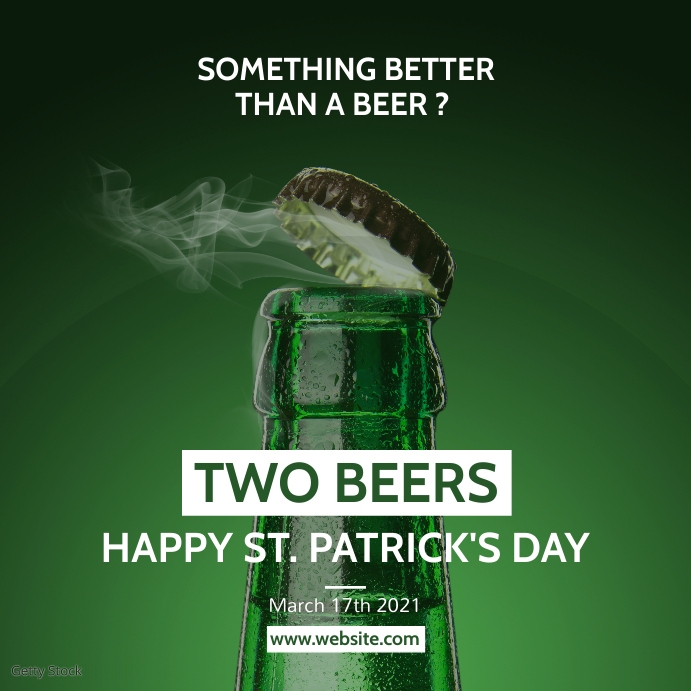 Happy St Patrick S Day Instagram Post Beeer Template Postermywall Happy St Patrick S Day Instagram Post Beeer Template Postermywall