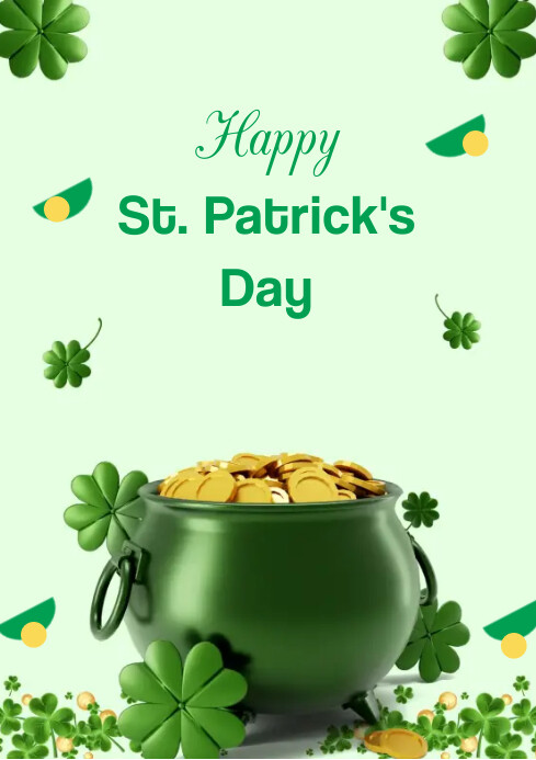 Happy St. Patrick's Day Design and Template | PosterMyWall
