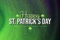 Happy St. Patrick's Day Póster template