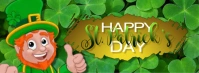 Happy St. Patrick's Day Facebook Cover template