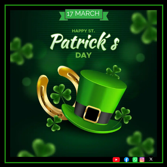 Copy of Happy St. Patrick's Day Post | PosterMyWall