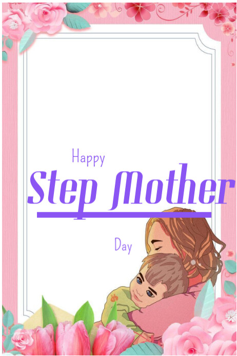 Plantilla de Happy step mother | PosterMyWall
