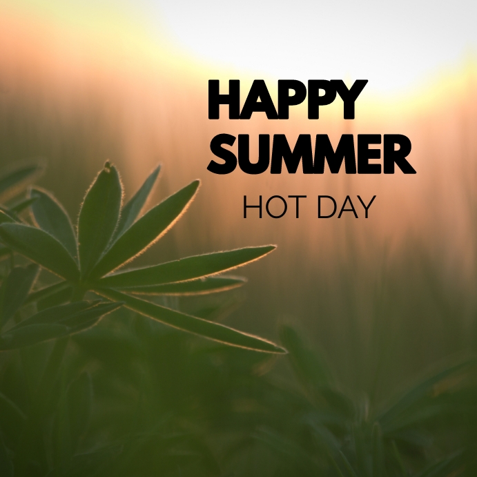 Plantilla de happy summer instagram post | PosterMyWall