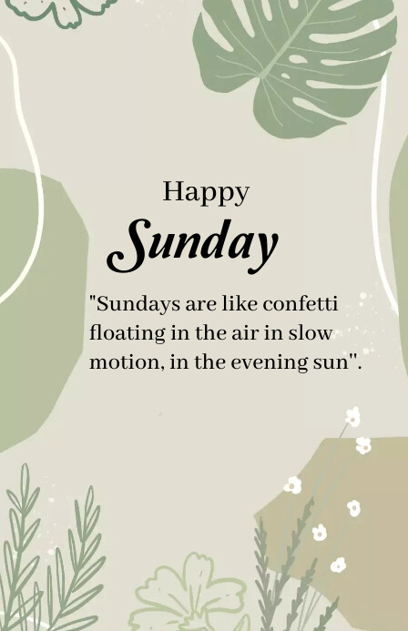 Sunday Enjoy Vector Copy of Happy Sunday enjoy | PosterMyWall