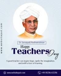 HAPPY TEACHER'S DAY Instagram Portrait template