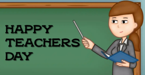 Turkusowy Teachers Day Facebook Ad Template