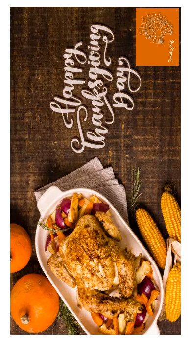 Happy Thanks Giving WhatsApp Status template