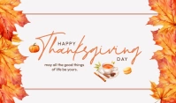 Happy Thanksgiving Day Tag Card template