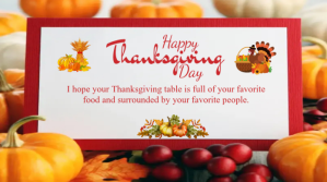 Weiß Thanksgiving Greeting Twitter-bericht Template
