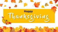 Happy Thanksgiving Digital Display (16:9) template