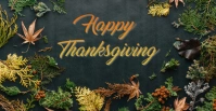 happy thanksgiving Facebook Event Cover template