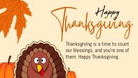 happy Thanksgiving template