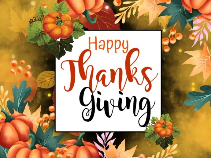 happy thanksgiving Template PosterMyWall happy thanksgiving Template PosterMyWall