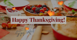 Gris Thanksgiving Celebration Facebook 广告 Template