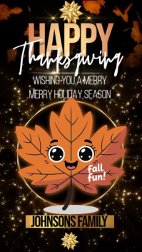 Black Happy Thanksgiving Instagram Story Post Instagram Story Template