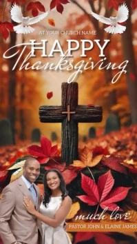 HAPPY THANKSGIVING INSTAGRAM STORY TEMPLATE