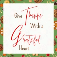 Happy thanksgiving message quote Сообщение Instagram template