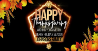 Happy Thanksgiving online Design Template Obraz udostępniany na Facebooku