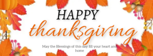 happy thanksgiving post ad Flyer Template Zdjęcie w tle na Facebooka