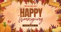 HAPPY THANKSGIVING POST Facebook Shared Image template