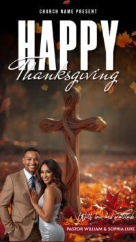 Happy Thanksgiving Template Instagram Story