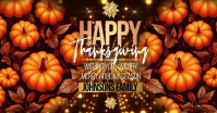Happy Thanksgiving Wishes online Obraz udostępniany na Facebooku template
