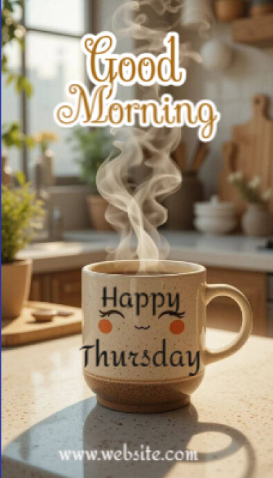Plantilla de Happy Thursday | PosterMyWall