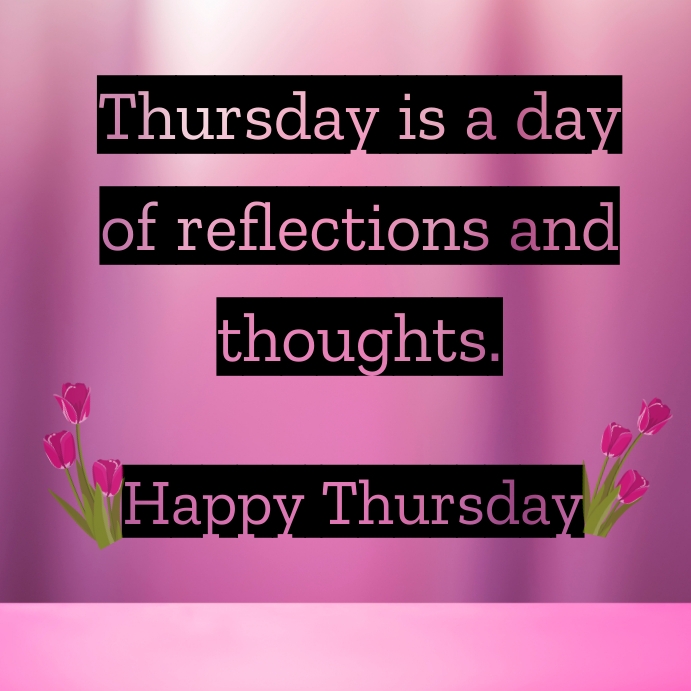 Happy thursday Template | PosterMyWall