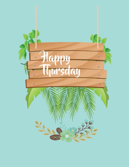 Thursday Design happy Thursday Template | PosterMyWall